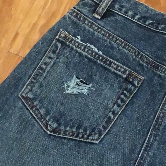 Gap Jeans Frayed Jean Skirt Size 1 (Juniors) - Picture 7 of 9